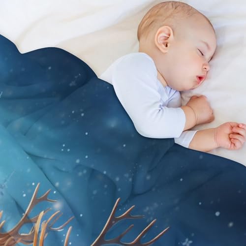 Couverture Le père Noël douce en flanelle pour voyager et canapé - 5