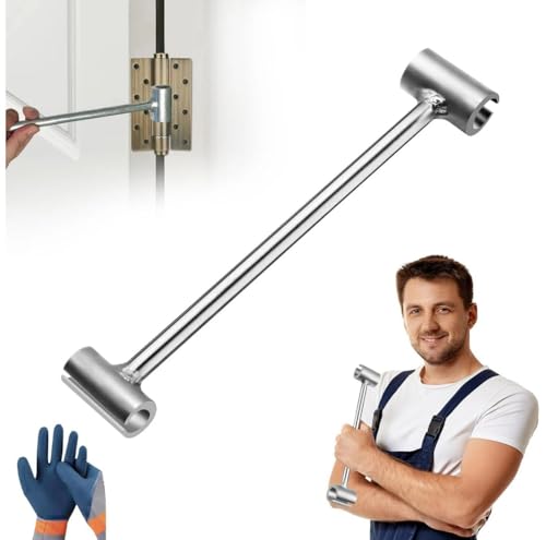 Door Hinge Adjustment Tool for 14–19mm Hinges – Hinge Gap Repair Wrench for Residential, Fire & Cleanroom Doors – DIY Alignment Tool – Regal By Abir