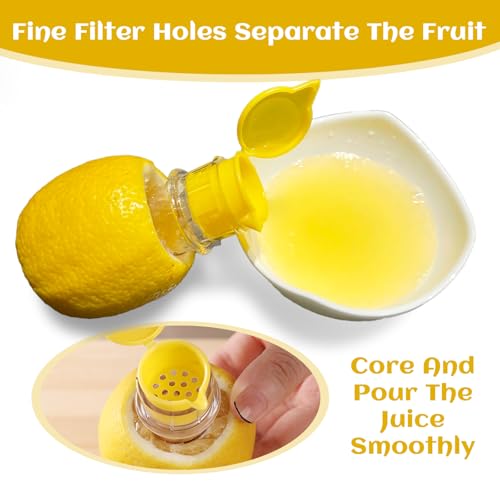 Presse-agrumes manuel pour citrons et oranges, 2 unités avec bec verseur – Image 5