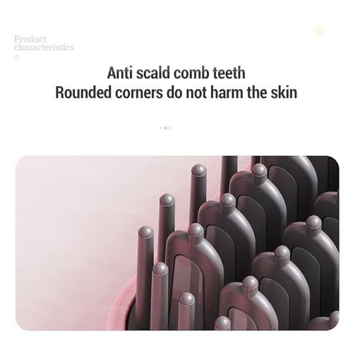 Cepillo Alisador de Pelo Portátil Morado miniatura 7