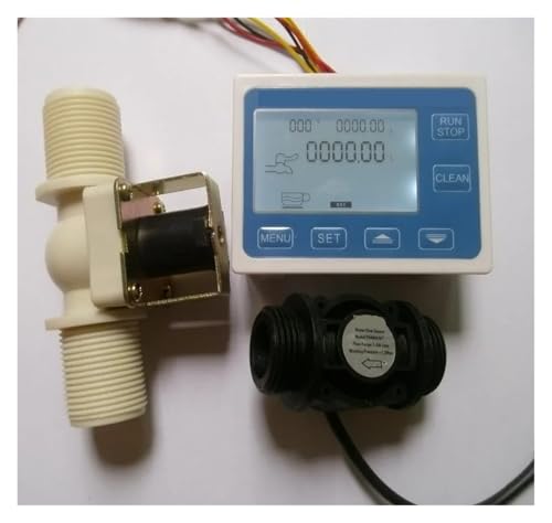 Électrovanne et capteur de débit eau LCD pour gestion arrosage jardin - 2