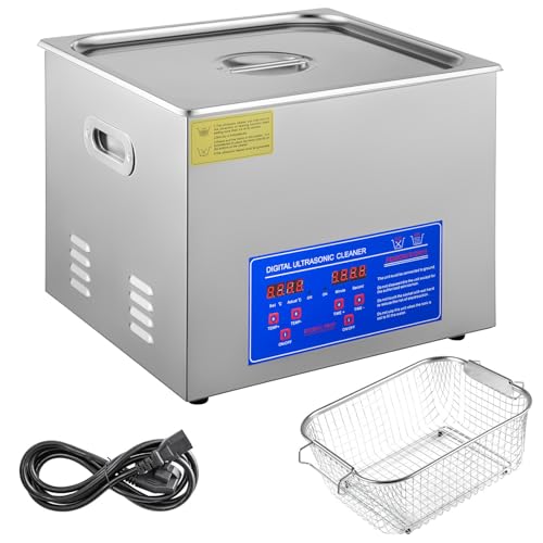 Ultrasonic Cleaner Machine, 15L Commercial Ultra Sonic Cleaner wi...