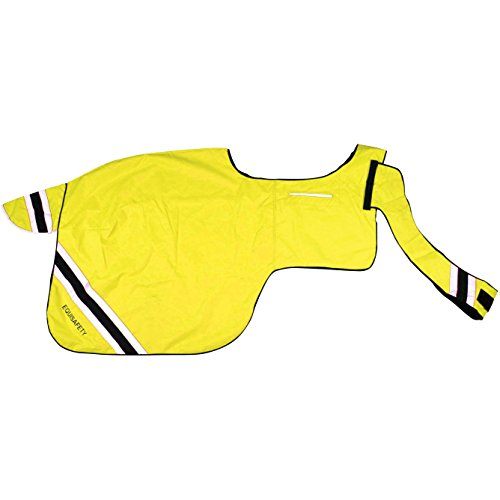 Equisafety Winter Rug - Ropa Reflectante para Caballo, Color Amarillo, Talla UK: X-Full