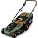 Pelle & Sol Electric Corded Lawn Mower 1800W, 43cm Cutting Width, 52L Grass Collector, Hand Push Lawnmower, 5 Adjustable Cutting Heights, Foldable Soft-Grip Handle, 12m Cable