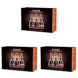 Carlos I Brandy de Jerez Solera Gran Reserva - Estuche de 3 Miniaturas surtidas de 5cl (Paquete de 3)