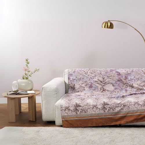 Bassetti Granfoulard - Funda para sofá, cubretodo, gran foulard para sofá, tela decorativa, 180 x 270 cm, cubrecama, mantel (Boboli G10, 180 x 270 cm)