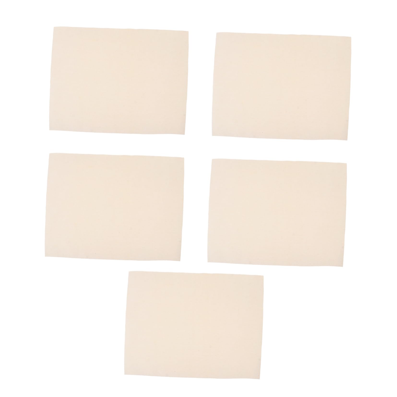 Lienzo DIY beige DOITOOL: hojas cortables de textura suave para óleo y arte