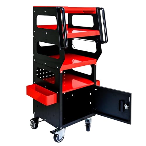 Carro herramienta multiusos portátil para protección contra óxido, diagnóstico y almacenamiento, marca YooUmiLife miniatura 6