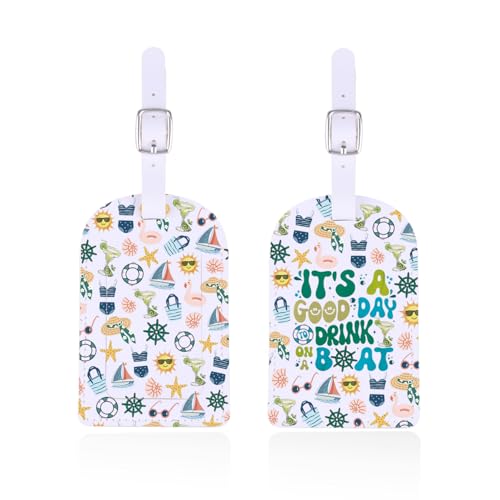 ENSIANTH Boat Vacation Luggage Tag Nautical Gift