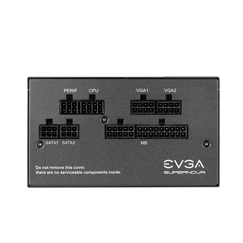 Image of EVGA SuperNOVA 650 P5, 80 Plus Platinum 650W, Fully Modular, Eco Mode with FDB Fan, 10 Year Warranty, Includes Power ON Self Tester, Compact 150mm Size, Power Supply 220-P5-0650-X1