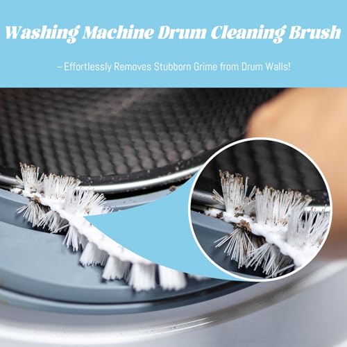 Waschmaschinen-Reinigungsbürste, Trocknerreinigungsbürste, Fugendüse für Badezimmer, Dusche und Küche, Scheuerbürsten mit langem Griff, Haushaltsreinigungswerkzeuge, Fliesen, Badewanne, Waschbecken