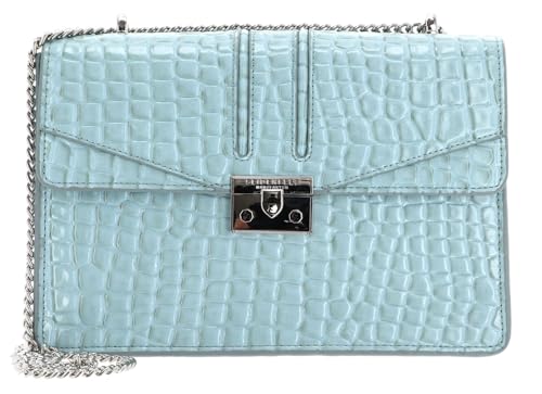Roros Big Croco Print Ice Blue SEIDENFELT MANUFAKTUR sac à bandoulière élégant