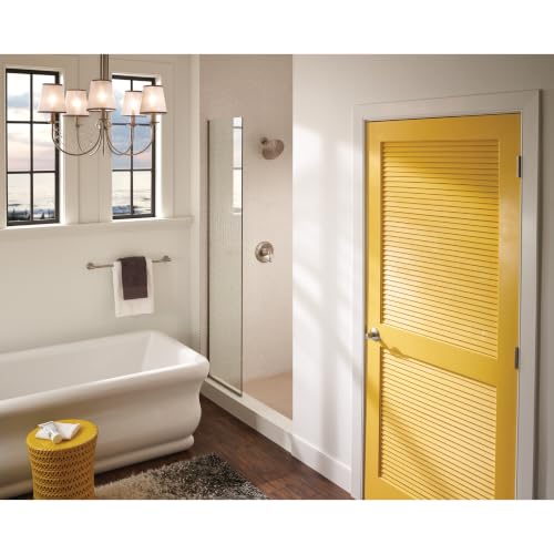 Image of SCHLAGE Accent Hall /Closet Passage Door Handle, Reversible, Satin Nickel