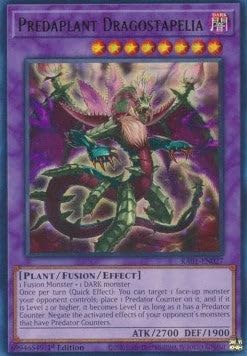 Predaplant Dragostapelia (V.2) RA01-EN027 Ultra Rare Englisch Boosterfrisch 1. Auflage - 25th Anniversary Rarity Collection - mit ReCollectibles-Versandschutz - für Yu-Gi-Oh!