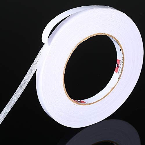 KKmoon 1 rolo de 25 m de fita para carpete Fita autoadesiva para carpete Fita dupla-face para carpet