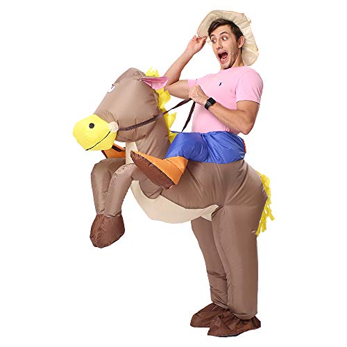 Decalare Inflatable Unicorn T-REX/Horse/Sumo Wrestler Wrestling Suits Costume Halloween Party Blow up...