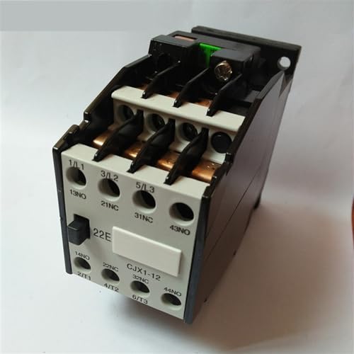 Contactor de CA de 3 polos CJX1-22 para control de motor en redes trifásicas de baja tensión