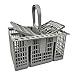 TERRARIDE Besteckkorb Spülmaschine, Besteckkorb Unterkorb 22.5x21x16cm für Hotpoint, Indesit,Whirlpool Bauknecht Ikea 488000386607, 99673-8729, C00257140, C00386607 Geschirrkorb Spülmaschinenkorb