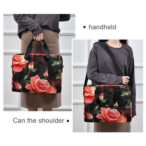 Estuche portatil floral ALAZA para 13-15.6 pulgadas miniatura 2