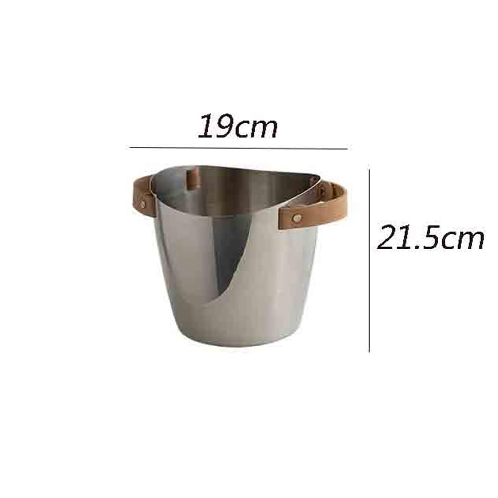 Cubitera, Cubo de pellets Hielo Acero Inoxidable for el hogar for Botellas Vino y champán