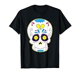 Photo Gallery pickleball sugar skull con palline da interno e pagaie maglietta Photo Gallery pickleball sugar skull con palline da interno e pagaie maglietta