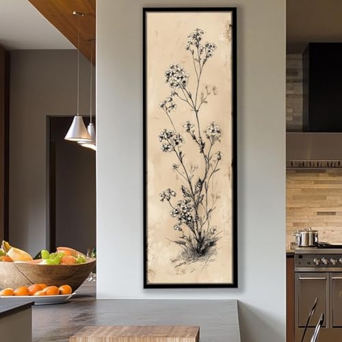 Cuadros largos y estrechos de 30x90cm para decoración vertical de habitaciones