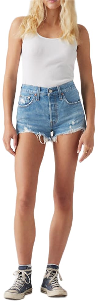Levi's 501 Original Short - Shorts - Short en Denim - Femme
