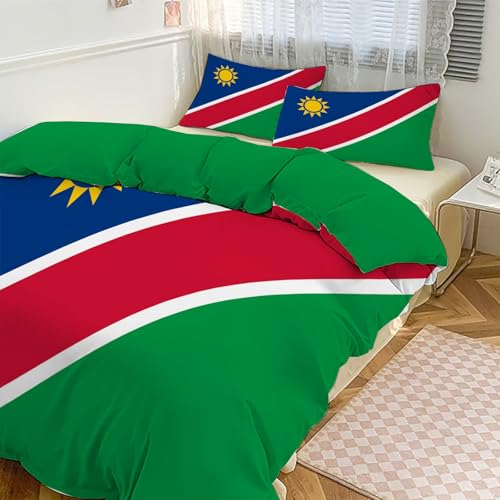 Housse de couette Namibie 200x200 parure de lit réversible