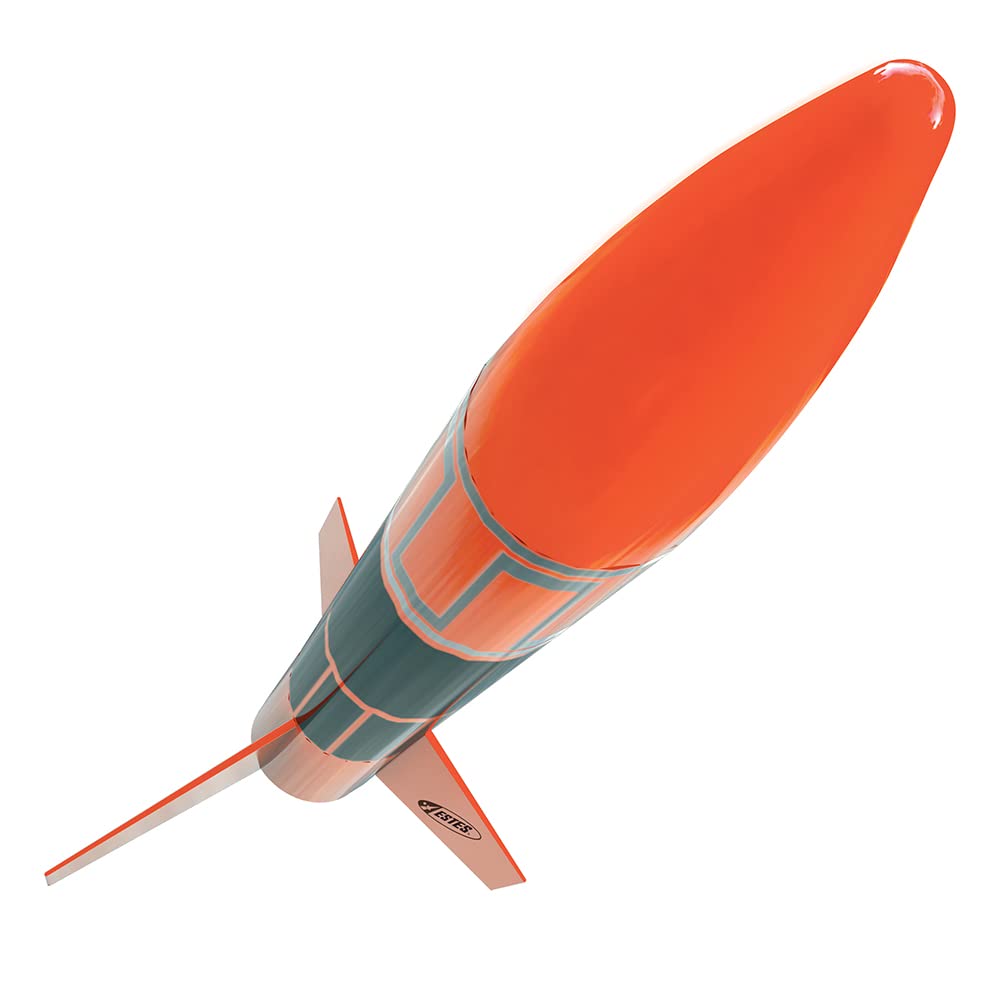 Estes Alpha III,Orange, Black - Image 5