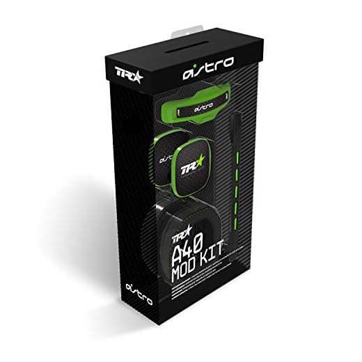 ASTRO Gaming A40 TR Mod Kit, Noise Cancelling Conversion Kit - Green