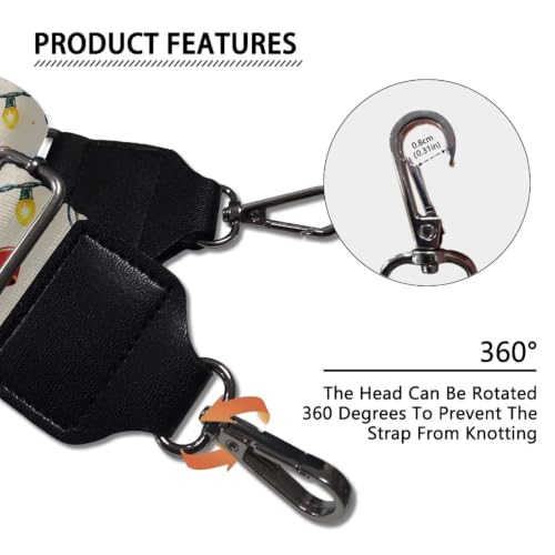 Image of Jeiento Wide Purse Strap Wide Shoulder Strap Adjustable Replacement Belt Soft Guitar Shoulder Straps for Women Girls Gifts