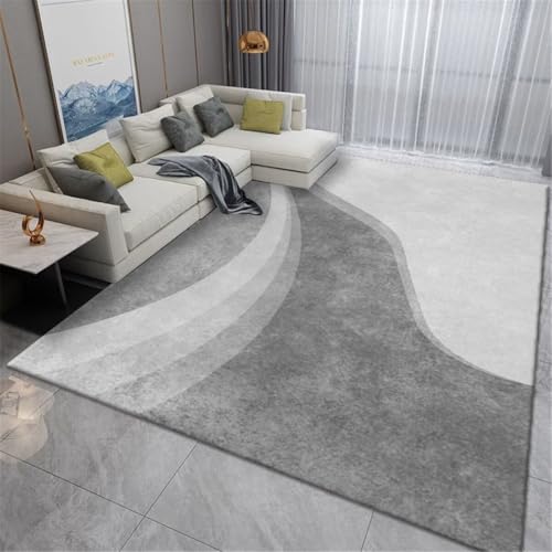 Tapis de jeu bébé 80x150cm gris et lavable pour la chambre
