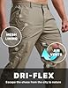 CQR Men's Quick Dry Tactical Pants, Water Resistant Outdoor Pants, Lightweight Stretch Cargo Work Hiking Pants #4