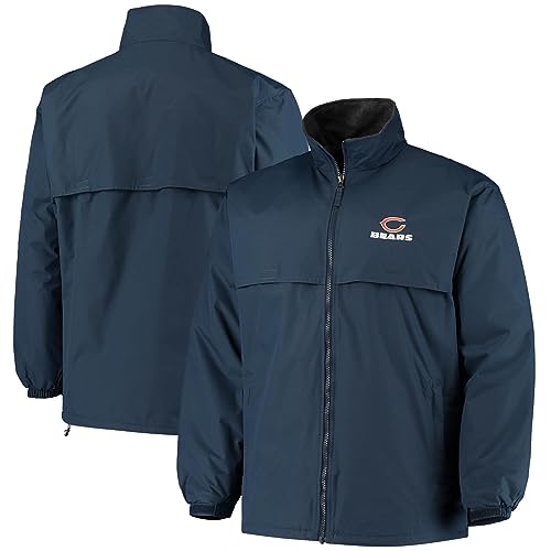 Image of dunbrooke Men's Royal Indianapolis Colts Triumph Fleece Full-Zip Jacket