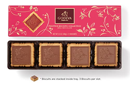 Godiva Chocolatier Lady Godiva Biscuits, Milk Chocolate, 3.5 Ounce #TOP2