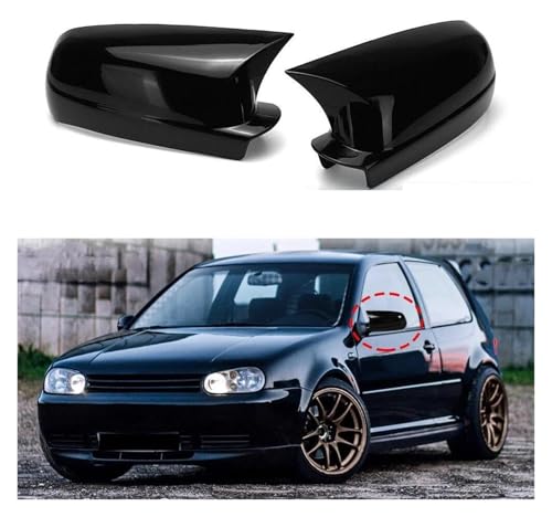 Garniture capuchon voiture pour rétroviseur Passat B5 aspect carbone