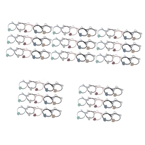 Élastiques à cheveux pour queue de cheval FOMIYES lot de 5 modèles minimalistes de 15 pièces