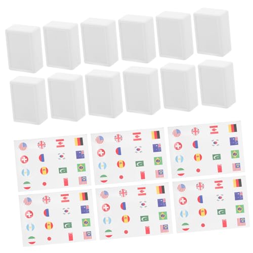 Autocollants drapeaux nationaux ludiques pour jeux éducatifs enfants adultes