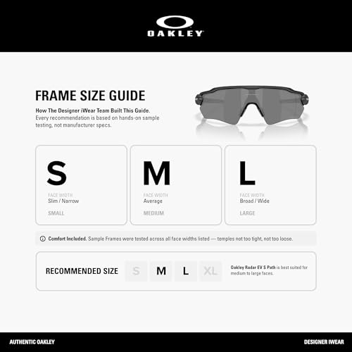 Image of Oakley Radar EV S Path OO9510 Shield Sunglasses for Men for Women