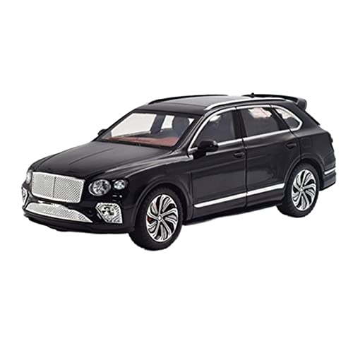 Modelo a Escala 1:24 para Bentley Bentayga Decoración Negro