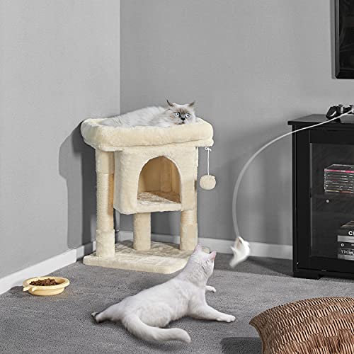 Árbol Rascador para Gatos Beige 23.5 Pulgadas miniatura 2