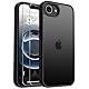 Kmofizle Handyhülle für iPhone 16e 2025 (4th Generation) Hülle mit Schutzfolie, [Transluzente Matte] Stoßfeste Kratzfeste Schutzhülle, [Anti-Fingerabdruck] Hülle iPhone 16e 2025 6.1, Schwarz