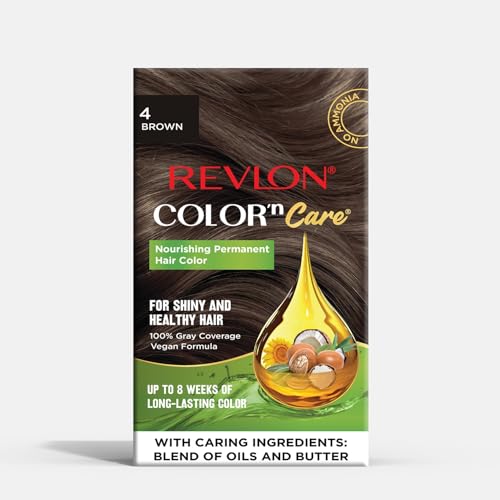 Image of Revlon Color'n Care Nourishing Permanent Unisex Hair Color - 4.0 Brown