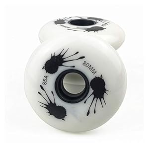 JMORCO 85A Inline-Skate-Räder, 76mm, 8er-Pack