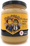 Raw Creamed Wildflower Honey – 100% Pure Canadien Honey, Non pasteurisé & Non filtré, lisse & Étendue 500 g Jarre en verre – Dave & Wally's Honey Company