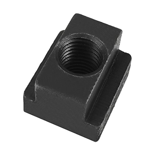 Aexit M24 Female quality Parts Thread Steel T-Slot Nut Grade 12.9 Tapped Through Model:72as561qo707