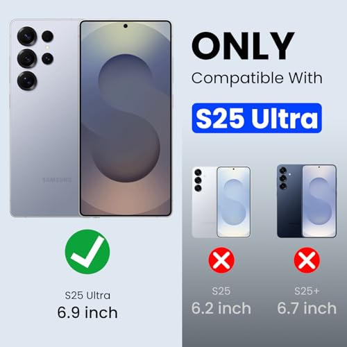 Image of Nillkin for Galaxy S25 Ultra Case,Slide Camera Cover,Slim,Stylish, Camera Protection,for Samsung Galaxy S25 Ultra 6.9 inch (Blue)