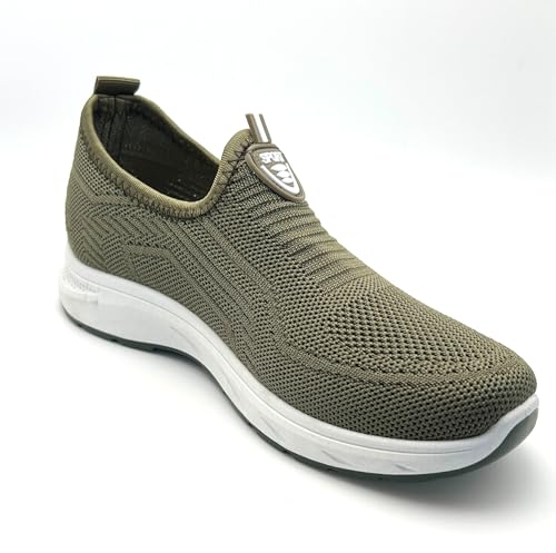 BAKANO Sport Women's Lightweight Breathable Slip On Sneakers - Mesh Athletic Shoes, Cushoned Sole, Easy On/Off Confort3