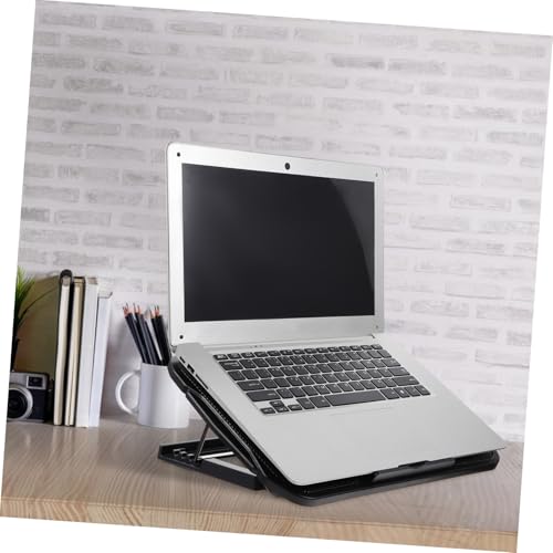 Support de refroidissement PC portable Hemobllo à ventilation réglable noir - 6