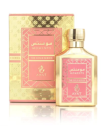 Image of Eau de Parfum - The Gold Series - MOMENTS 100 ml Arabian Fragrance for Women - An Oriental Sensual Fragrance Designed and Made in Dubai (Moments)